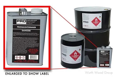 PRO WASH THINNER, 55 GALLON | PROWASH55