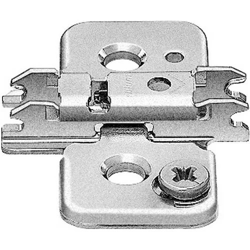 Clip Cam Adjustable Wing Mounting Plate, Nickel-Plated, system Screw, 3mm | 173H9130