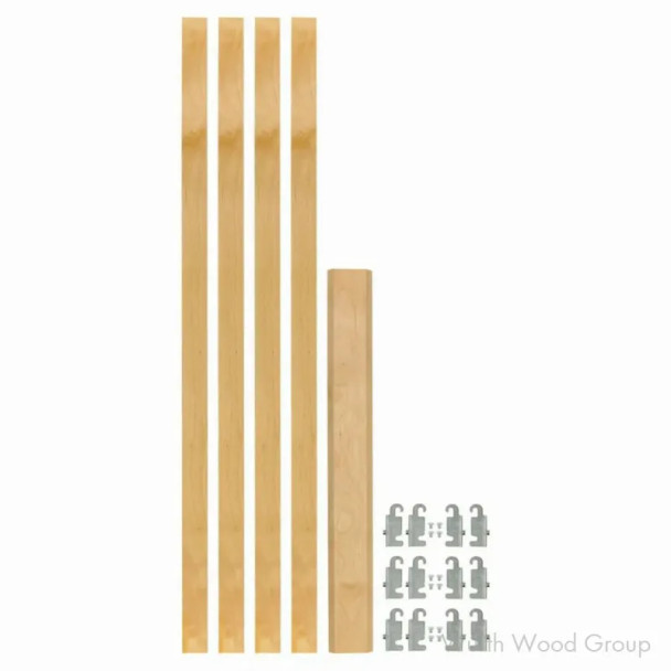 Rev-A-Shelf 4PIL Maple 1-1/8" Pilaster System, 4PIL-27-113-1, 27.2 X 1.13 | 4PIL271131