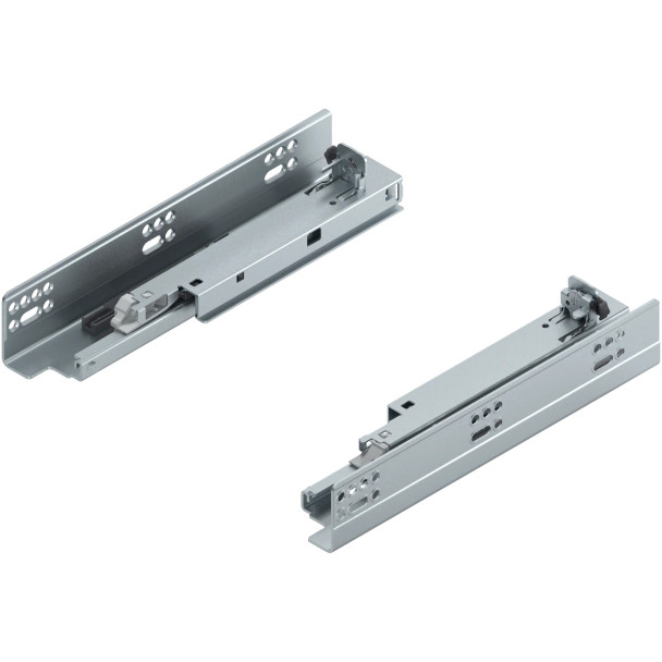 Blum 563F TANDEM 9" Soft-Close Blumotion Full Extension Undermount Drawer Slides, Roller Bearing Zinc - 563F2290B10