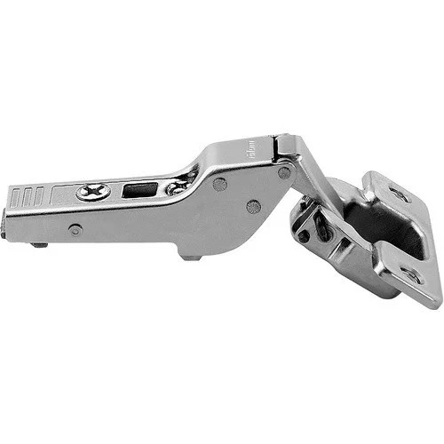 Blum CLIP Top Self-Close Half Overlay Face-Frame;Frameless Hinges Nickel, 120 deg Screw-On - 71T5650, 120 Degree | 71T5650