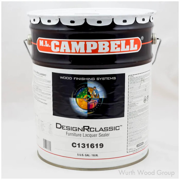 Designer Classic Lacquer Sealer 5 Gallon, Ml Campbell 00C131619-20 | C1316125