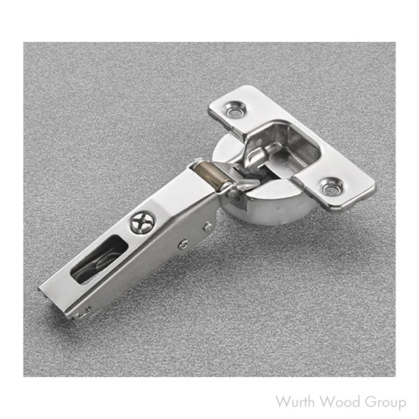 Salice 100 Series Soft-Close Silentia 1/2" Overlay Face-Frame;Frameless Hinges Nickel, 105° Dowel - C1R6DE9, 110 DEGREE | C1R6DE9