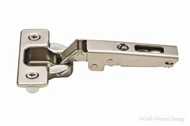 Salice 200 Series Self-Close Half Overlay Face-Frame;Frameless Hinges Nickel, 110° Dowel - C2R6G99, 110 DEGREE | C2R6G99