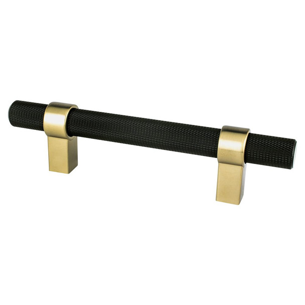Berenson Radial Reign Length | 96mm CC, Matte Black and Modern Brushed Gold | H5055455MDB