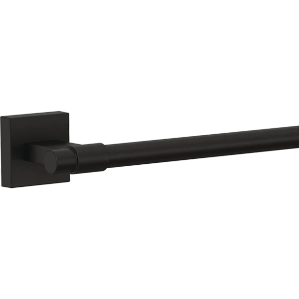 Liberty Hardware Maxted Towel Bar | Flat Black, 18" | MAX18FB