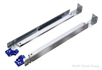 PRO500 Undermount Soft-Close Drawer Slides, 12" | PRO50012