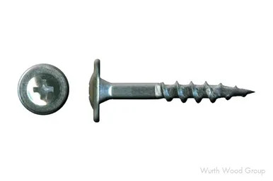 Drawer Front Adjusting Screws Modified Truss Head #2 Phillips Drive, 8X1-1/8" | WW80450