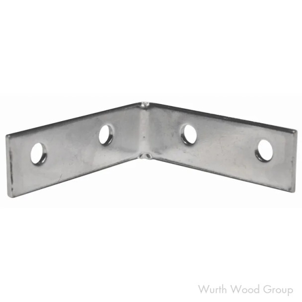 Corner Braces Horizontal Corner Irons No Screws 2"L x 5/8"W | X998C2U