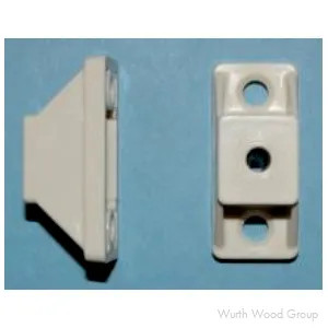 Drawer Slide Spacers Heavy-Duty Nylon, Rectangular, 3/4" Thick, 1/8" | 3658WH52