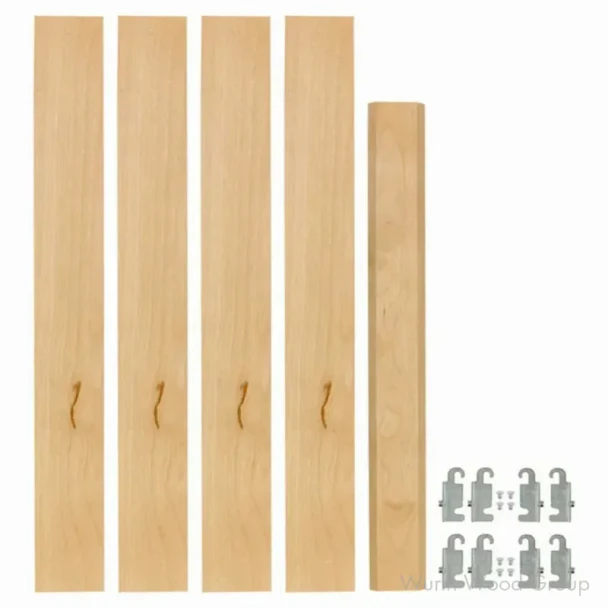 Rev-A-Shelf 4PIL Maple 2-3/8" Pilaster System, 4PIL-20-238-1, 19.64 X 2.38 | 4PIL202381