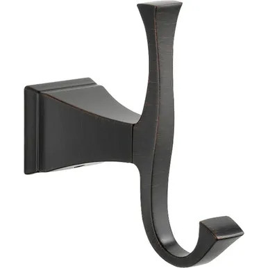 Liberty Hardware Dryden Double Robe Hook, Stainless Steel | 75135SS