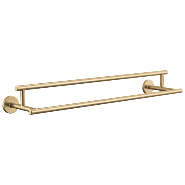 Liberty Hardware Trinsic 24" Double Towel Bar, | Champagne Bronze | 75925CZ