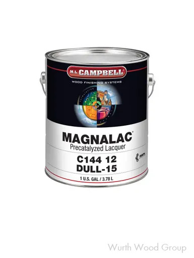 Magnalac Precat Lacquer Clear Satin, 1 Gallon - ML Campbell 000C14414-16 | C144191