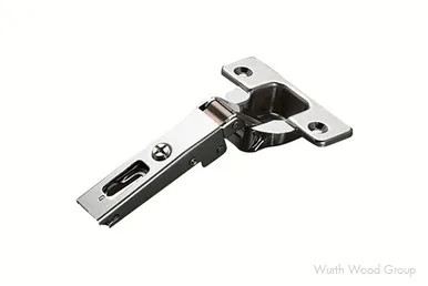 Salice 200 Series Self-Close Full Overlay Face-Frame;Frameless Hinges Nickel, 120° Screw-On - C2P9A99, 120 DEGREE | C2P9A99