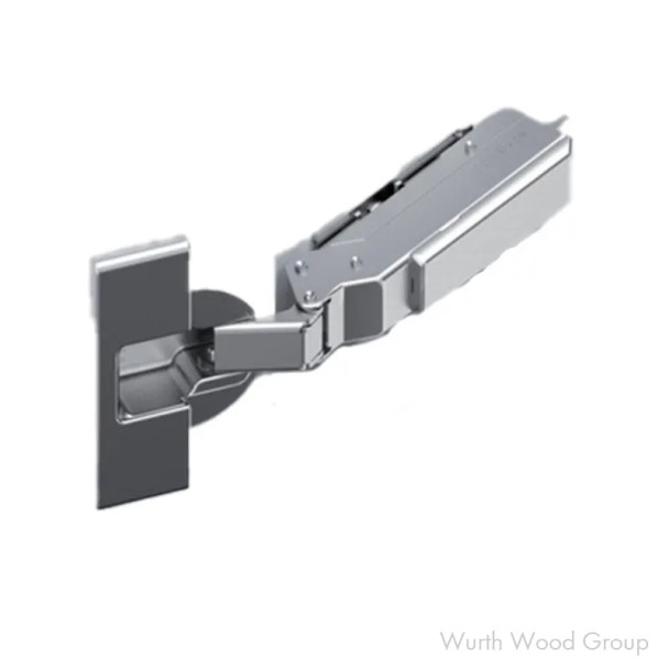 Grass Tiomos Soft-Close Overlay Face-Frame;Frameless Hinges Nickel, 120° Dowel - F028138370228, 120 DEGREE | GRF028138370228