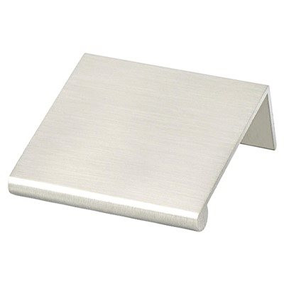 Berenson Bravo Series 1-1/4" (32 mm) Center to Center | Brushed Nickel Tab Pull, - 1052-4BPN-P | H10524BPN