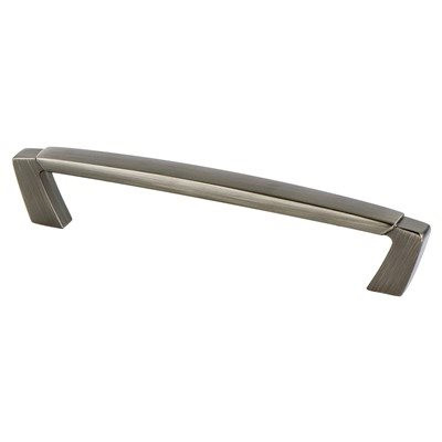 Berenson Vested Interest Series | 5-1/16" (128 mm) Center to Center Vintage Nickel Pull, - 2370-1VTN-P | H23701VTN