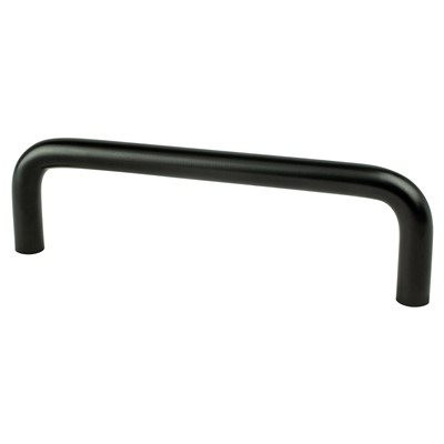 Berenson Advantage Series 4" (102 mm) Center to Center | Matte Black Pull, - 6126-2055-P | H61262055