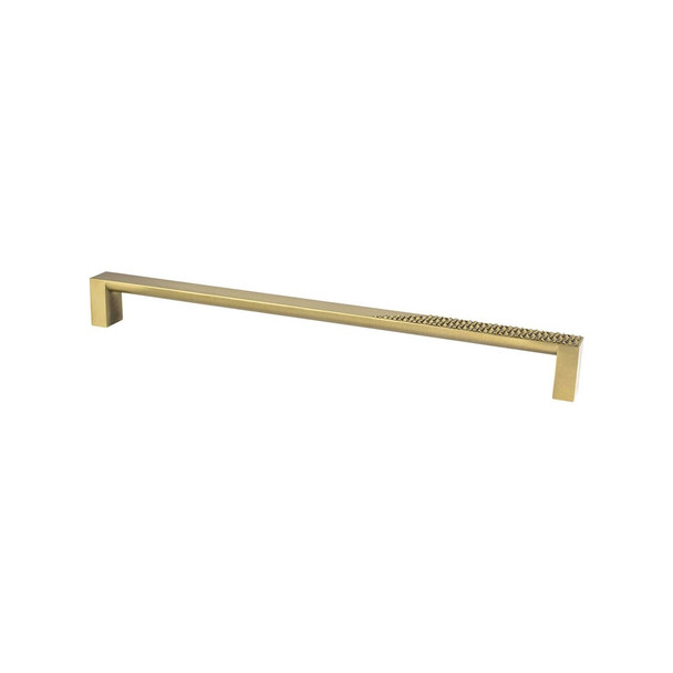 Berenson Rogue Series 12" (305 mm) Center to Center Modern Brushed Gold Pull, - 8107-1MDB-P | 12" CC | H81071MDB