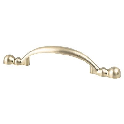Berenson Advantage Plus Two 3 inch CC Antique Rounded End Pull | Champagne | H913510CZ