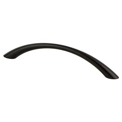 Berenson Contemporary Advantage Four Tapered Arch Pull | Matte Black, 128mm CC | H94254055