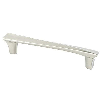 Berenson Fluidic Pulls | Brushed Nickel, Center: 128mm, 6 1/4" | H94781BPN