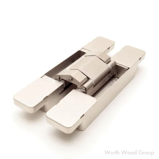 Sugatsune HES3D 3 Way Adjustable Concealed Hinge, Dull Nickel-Plated, - HES3D-E190DN-UL, FOR 1-1/2" DOORS | HES3DE190DNUL