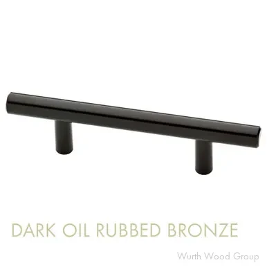 Liberty Hardware Steel Bar Pull Dk Oil Rubbed Bronze 3-3/4" | P01012OB3C