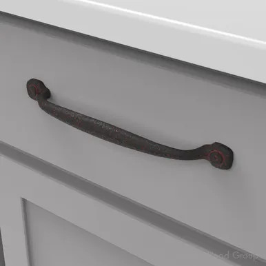 Countryside Refined Rustic Cabinet Pull 192mm c/c | PRO108BI