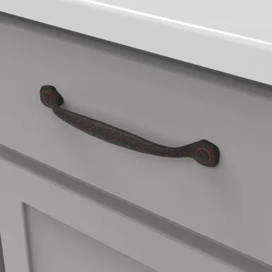 Countryside Refined Rustic Cabinet Pull 160mm c/c | PRO107BI