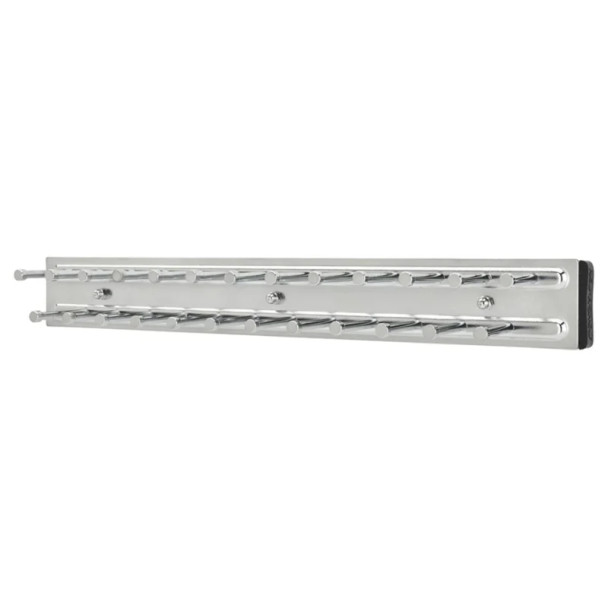 Rev-A-Shelf Chrome 2-1/2"W x 14"D Side Mount Tie Rack, Steel - TRC-14CR, 3"X2"X14", 11"D x 3 3/4"W | TRC14CR