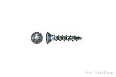 Flat Head #2 Phillips Drive Type 17 Point - Zinc - #6x3/4" | WW54765