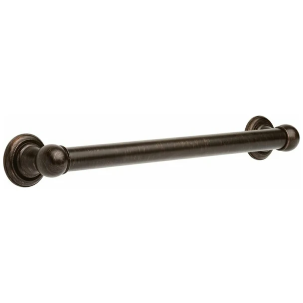 Liberty Hardware Victorian 18" Decorative Grab Bar, Venetian Bronze | 113425