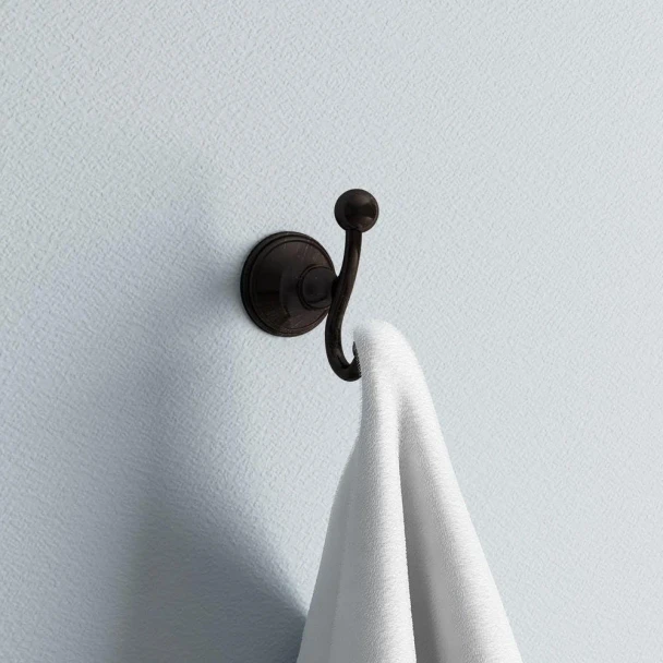 Liberty Hardware Crestfield Robe Hook | Venetian Bronze | 138038