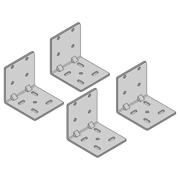 Tandem Universal Drawer Bracket, Polybag Kit | 2954000