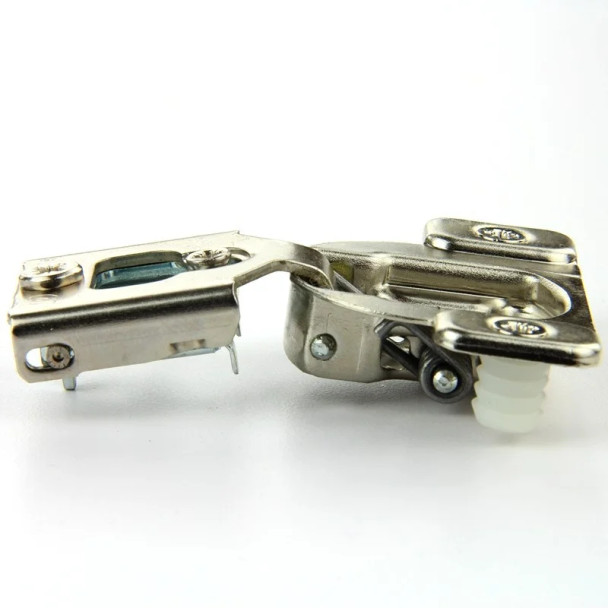 Blum Compact 38N Self-Close 3/8" Overlay Face-Frame Hinges Nickel, 105 deg Dowel - 38N358C.06, 5/8" | 38N355C10