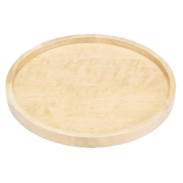 Rev-A-Shelf 4WLS-001 28" D Maple Classic Full Circle Independently Rotating Lazy Susan Tray Only, 4WLS001-28-52 | 4WLS00128B52