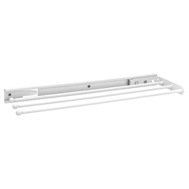 Rev-A-Shelf 563 Series White Base Cabinetry Pullout Organizer, 12-3/4"W x 3-1/2"L x 6-1/2"H, Door Mount - 563-47 | 56347