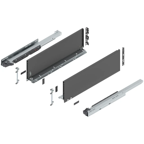 Blum LEGRABOX pure drawer profile set, Grey | 770C5502S