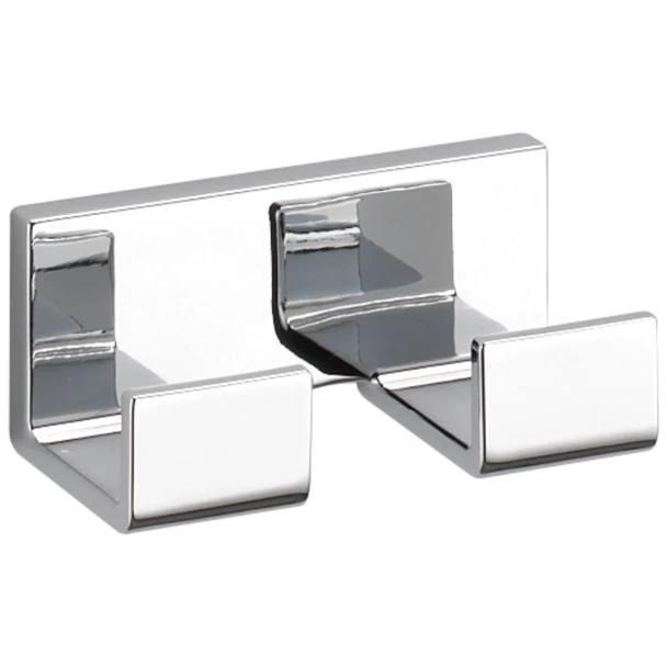 Liberty Hardware Vero Double-Robe Hook | Polished Chrome | 77736