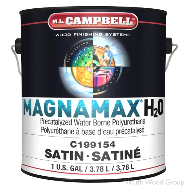 Waterbase Magnamax h20 Clear Semi-Gloss, 1 Gallon, Ml Campbell 00C199156-16 | C1991581