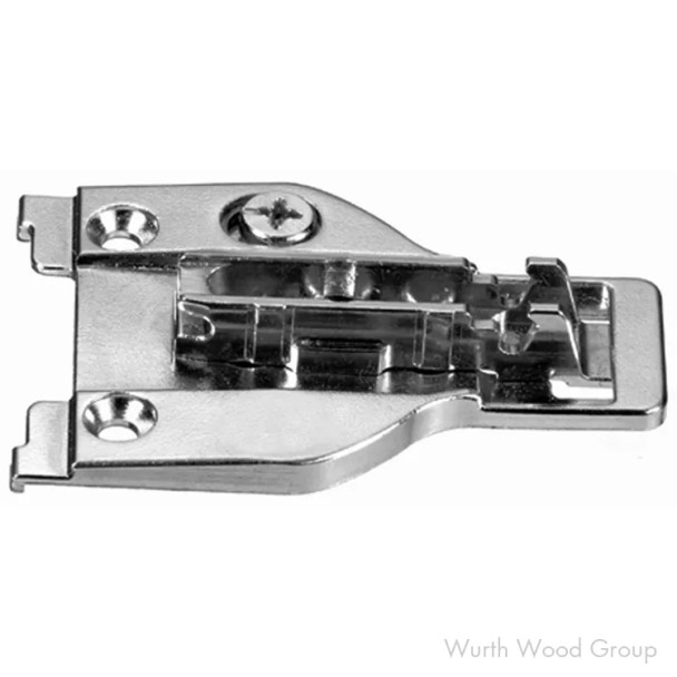 Nexis Cam Adjustable Wing Mounting Plate for Wood Screw, 2-Point Fixing, Screw-On, 4mm, 4mm Plate | GRF061073281236