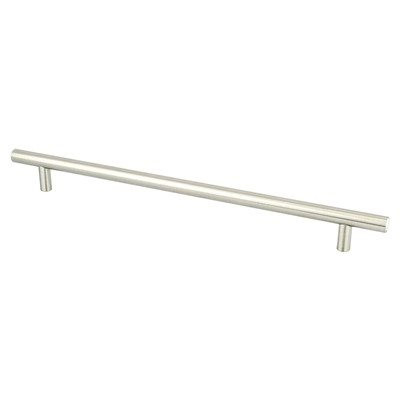 Berenson Tempo Pulls | Brushed Nickel, Center: 256mm, 12 7/16" | H08082BPN