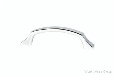 Berenson Epoch Edge Series 3-3/4" (95 mm) Center to Center Modern Brushed Gold Pull, - 1206-1BPN-P, 96MM CC | H12101MDB