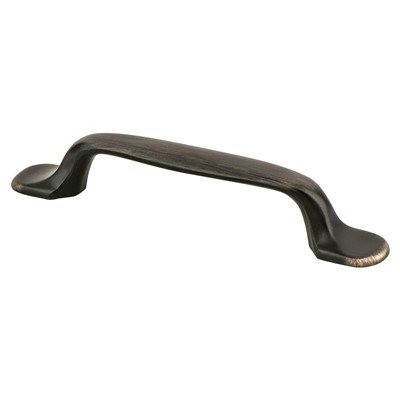 Berenson Village Series 3-3/4" (96 mm) Center to Center | Verona Bronze Pull, - 2078-10VB-P | H207810VB