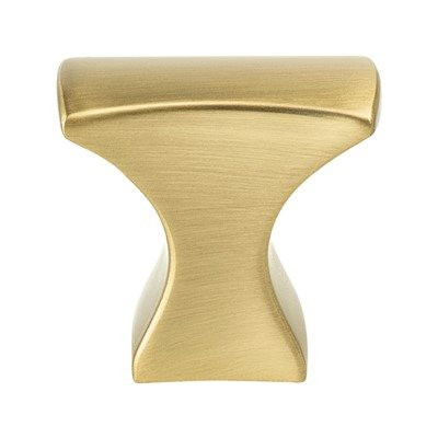 Berenson Aspire Series Modern Brushed Gold 1-1/4"L x 11/16" (17 mm) W Knob, - 2135-1MDB-P | 29MM | H21351MDB