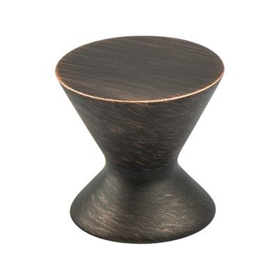 Berenson Domestic Bliss Series | Verona Bronze 1-3/16" (30 mm) Diameter Knob, - 2361-10VB-P | H236110VB