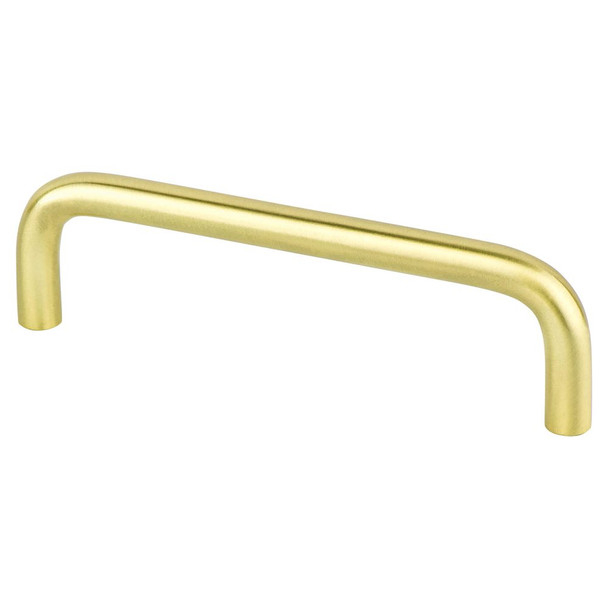 Berenson Zurich Satin Brass Wire Pulls | Center: 4", 4 5/16" | H61602SB