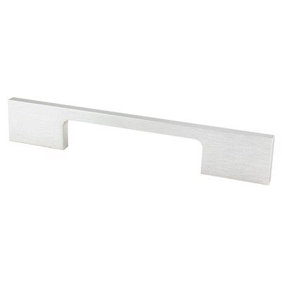 Berenson Contemporary Advantage Two Look Rectangle Pull | Brushed Nickel | H90234BNL